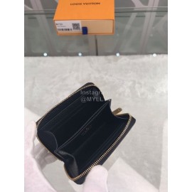 Louis Vuitton Kabuki Sticker Elements Drama Style Zipper Around Short Wallets M67250