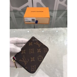 Louis Vuitton Kabuki Sticker Elements Drama Style Zipper Around Short Wallets M67250