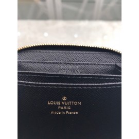 Louis Vuitton Kabuki Sticker Elements Drama Style Zipper Around Short Wallets M67250