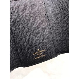 Louis Vuitton Victorine Drama Style Flip Short Wallets M67253