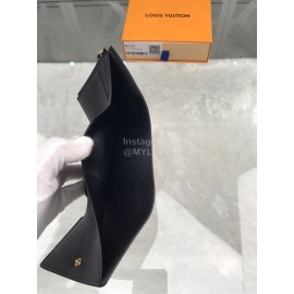 Louis Vuitton Victorine Drama Style Flip Short Wallets M67253