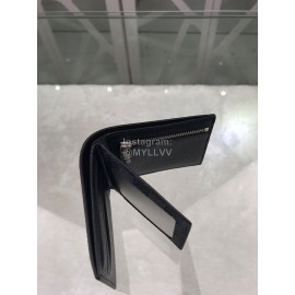 Louis Vuitton Amerigo Classic Style Check Leather Short Wallets N60053