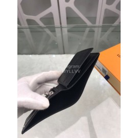 Louis Vuitton Amerigo Classic Style Check Leather Short Wallets N60053