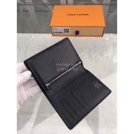 Louis Vuitton Classic Men's Multifunctional Check Leather Long Wallets N61226