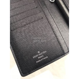 Louis Vuitton Classic Men's Multifunctional Check Leather Long Wallets N61226