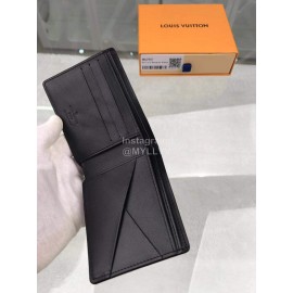 Louis Vuitton Multiple Embossed Cowhide Short Wallets Black M62901