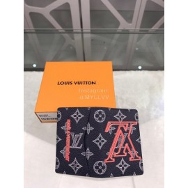 Louis Vuitton Classic Upside Down Logo Letter Series Card Cases M62889