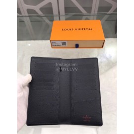 Louis Vuitton Brazza Classic Upside Down Logo Letter Series Long Wallets M62893