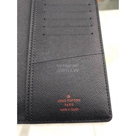 Louis Vuitton Brazza Classic Upside Down Logo Letter Series Long Wallets M62893