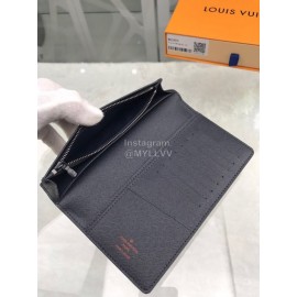 Louis Vuitton Brazza Classic Upside Down Logo Letter Series Long Wallets M62893