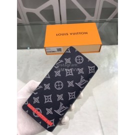 Louis Vuitton Brazza Classic Upside Down Logo Letter Series Long Wallets M62893