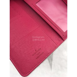 Louis Vuitton Black Tricolor Leather Gold Press Lock Long Wallets M93738