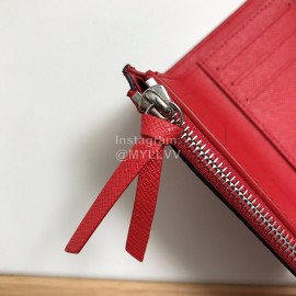 Louis Vuitton 2020 Victorine Tie-Dye Style Envelope Short Wallets Red M68842