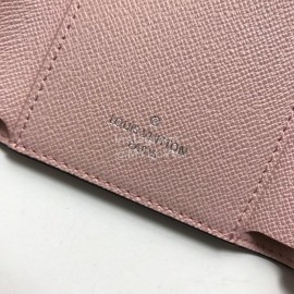 Louis Vuitton 2020 Victorine Tie-Dye Style Envelope Short Wallets Pink M69113