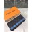Louis Vuitton Exquisite Damier Graphite Canvas Long Zipper Wallet Blue N60078