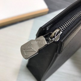 Louis Vuitton Classic Print Black Grey Canvas Medium Handbag M69535