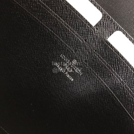 Louis Vuitton Classic Print Black Grey Canvas Medium Handbag M69535