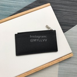 Louis Vuitton Classic Black Cross Leather Clip M64038