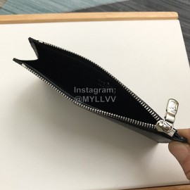 Louis Vuitton Classic Black Cross Leather Clip M64038