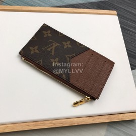 Louis Vuitton Classic Brown Cross Leather Clip M64038