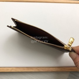 Louis Vuitton Classic Brown Cross Leather Clip M64038