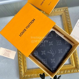 Louis Vuitton Classic Plaid Damier Canvas Two Fold Wallet M61695