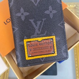 Louis Vuitton Classic Print Embossed Leather Two Fold Wallet M69250