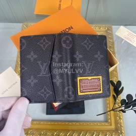 Louis Vuitton Classic Print Embossed Leather Two Fold Wallet M69250