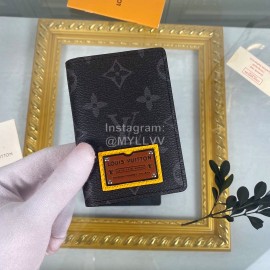 Louis Vuitton Classic Print Embossed Leather Two Fold Wallet M69250