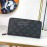 Louis Vuitton Exquisite Classic Print Large Long Zipper Wallet Blue M60017