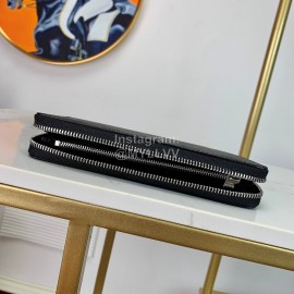 Louis Vuitton Fashion Daminer Plaid Canvas Long Zipper Wallet M63076