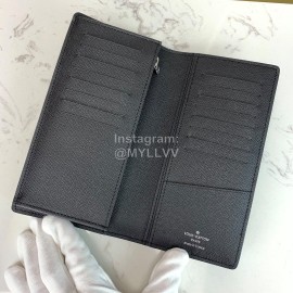 Louis Vuitton Fashion Daminer Plaid Canvas Long Two Fold Wallet M62665