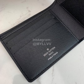 Louis Vuitton Fashion Daminer Plaid Canvas Short Two Fold Wallet N62663