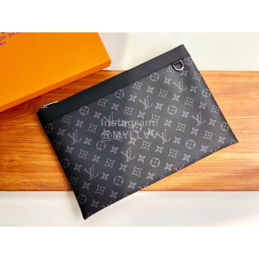 Louis Vuitton Fashion Classic Printed Handbag Black M62291