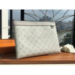 Louis Vuitton Fashion Classic Printed Handbag White M62291