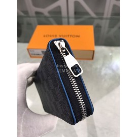 Louis Vuitton Classic Plaid Canvas Zipper Long Wallet N63305