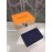 Louis Vuitton Exquisite Simple Leather Canvas Pocket Wallet Blue M30301