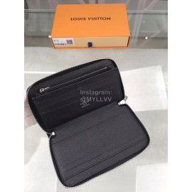 Louis Vuitton Exquisite Printing Medium Length Zipper Wallet N60153