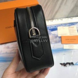 Louis Vuitton Black Water Ripple Exquisite Handbag M51726