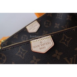 Louis Vuitton Canvas Light Fashionable Three Piece Handbag M44823