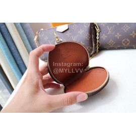 Louis Vuitton Canvas Light Fashionable Three Piece Handbag M44823