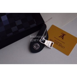 Louis Vuitton Fashion Coated Plaid Canvas Mosaic Medium Handbag Gray N41696