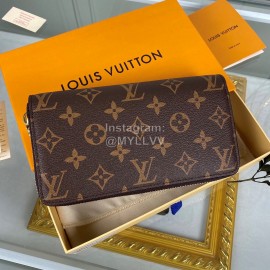 Louis Vuitton Classic Print Large Wallet Coffee M62732