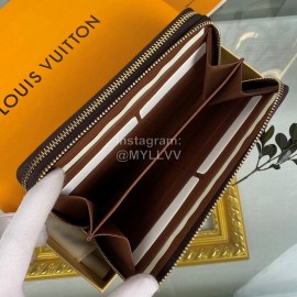 Louis Vuitton Classic Print Large Wallet Coffee M62732