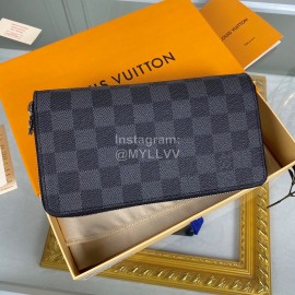 Louis Vuitton Classic Print Large Wallet Blue M62732