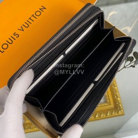 Louis Vuitton Classic Print Large Wallet Blue M62732