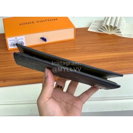 Louis Vuitton Embossed Leather Long Vintage Wallet M69260