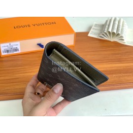 Louis Vuitton Embossed Leather Long Vintage Wallet M69260