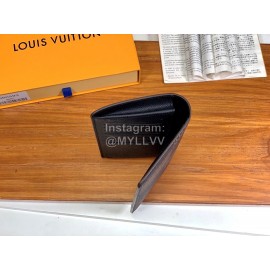 Louis Vuitton Canvas Print Vintage Two Fold Long Wallet N60393