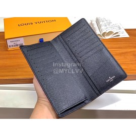 Louis Vuitton Canvas Print Vintage Two Fold Long Wallet N60393